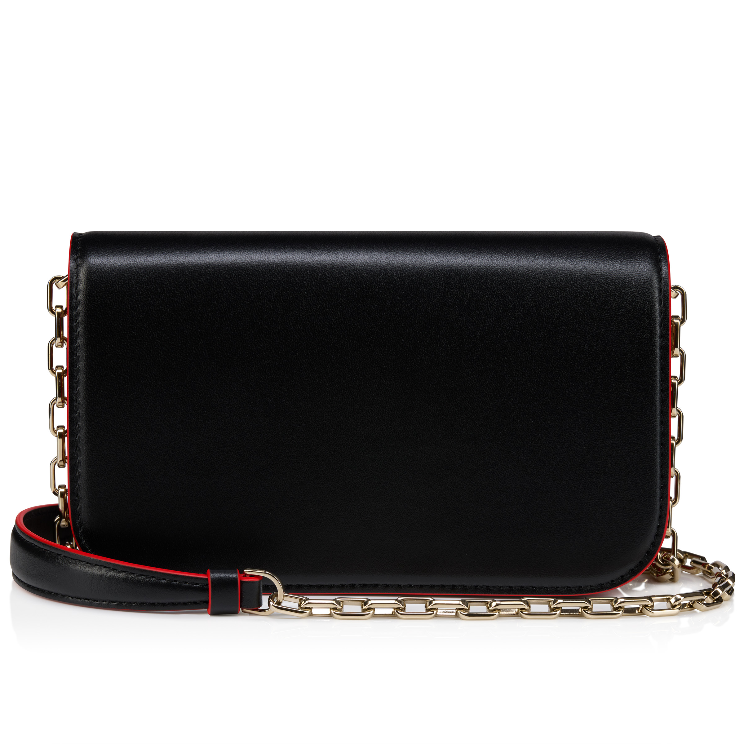 Christian Louboutinベージュレザークラッチバッグ Christian Louboutinベージュレザークラッチバッグ レディース