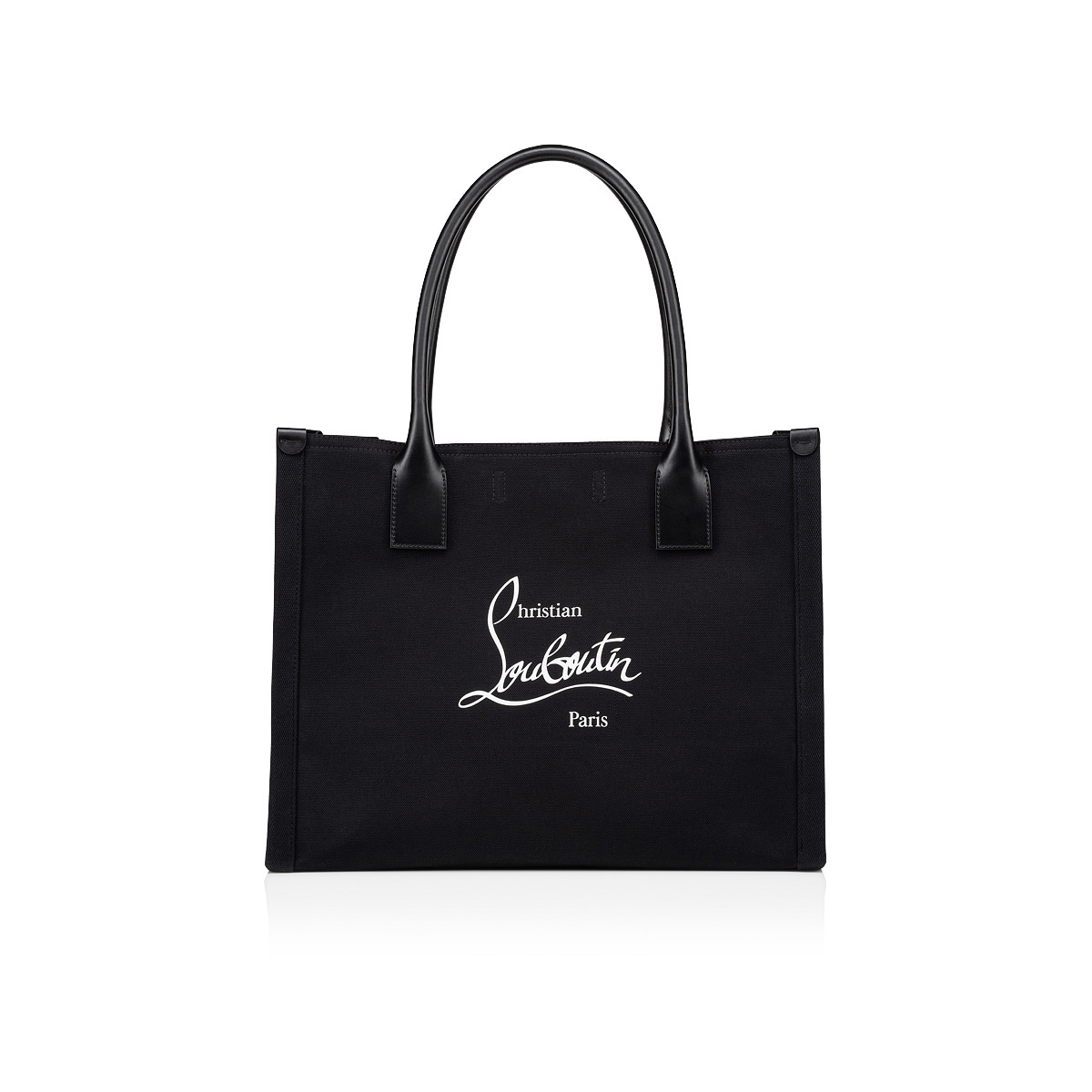 特別オファー Nastroloubi E/W Women - Bags - カーフレザー ブラック large トートバッグ