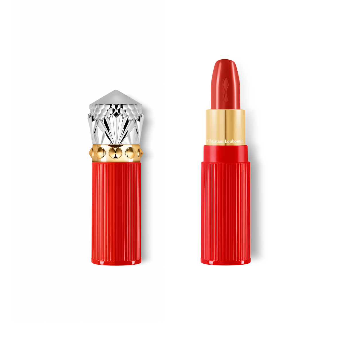 Christian Louboutin ルージュルブタン 101F 新品未使用 ルージュルブタン ソーグロウ オンザゴー Burning Tangerine