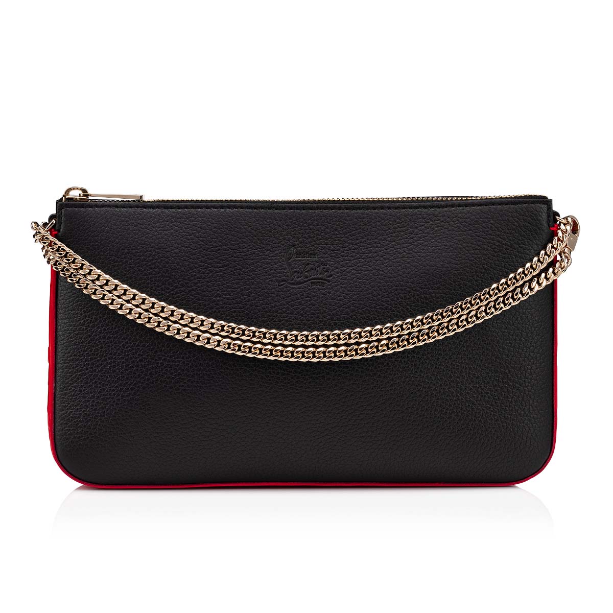 LOUBILA POUCH ブラック カーフレザー - Bags - Women - Christian Louboutin