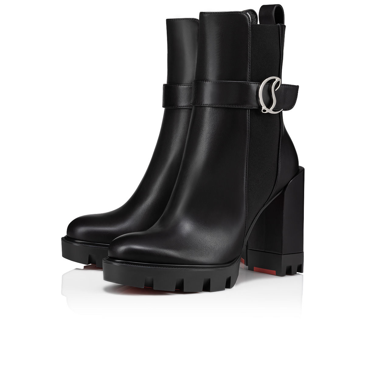 値段が激安 Chelsea CL Lug Women - Shoes - カーフレザー ブラック 100 ブーツ