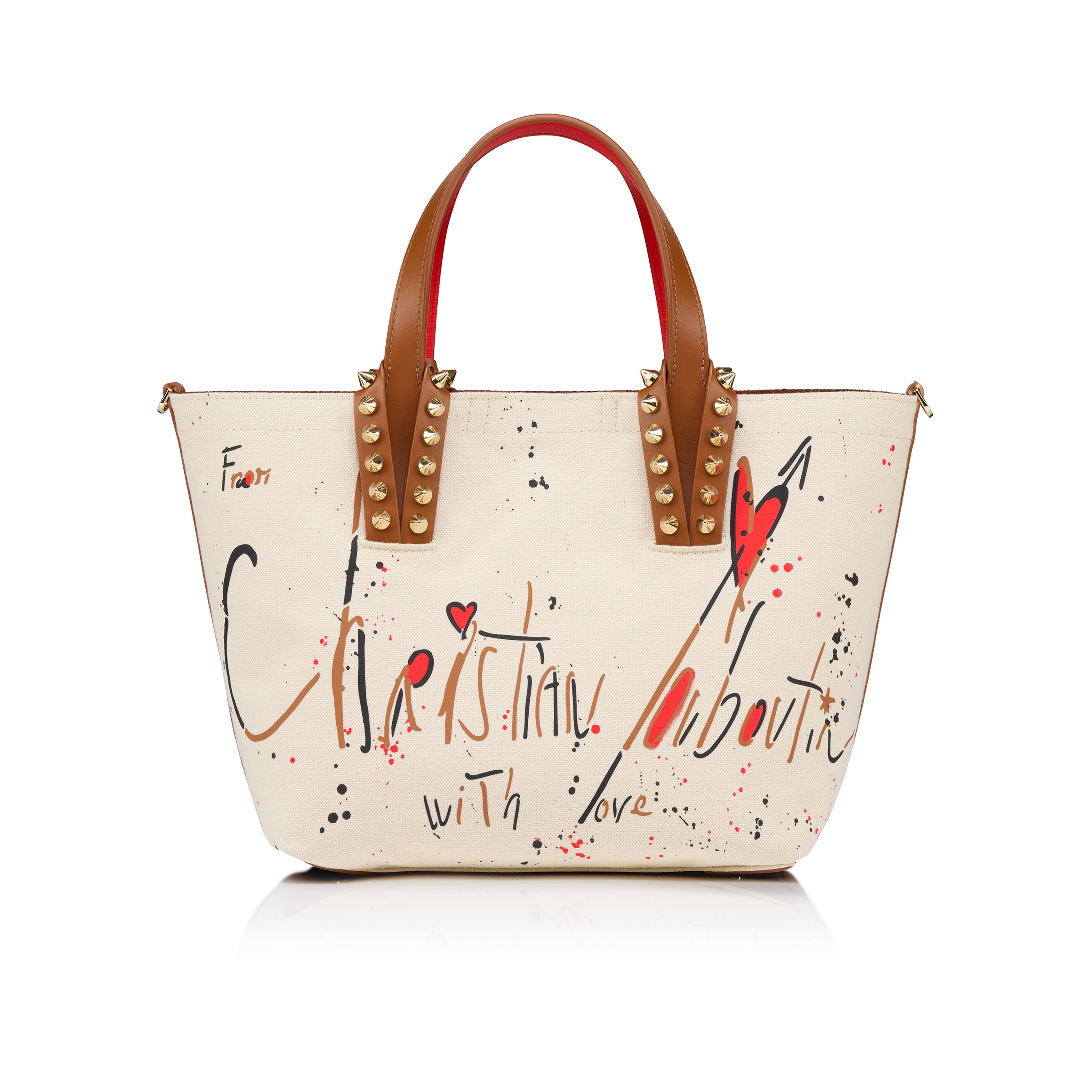 Cabata mini - トートバッグ - コットン - ベージュ - Christian