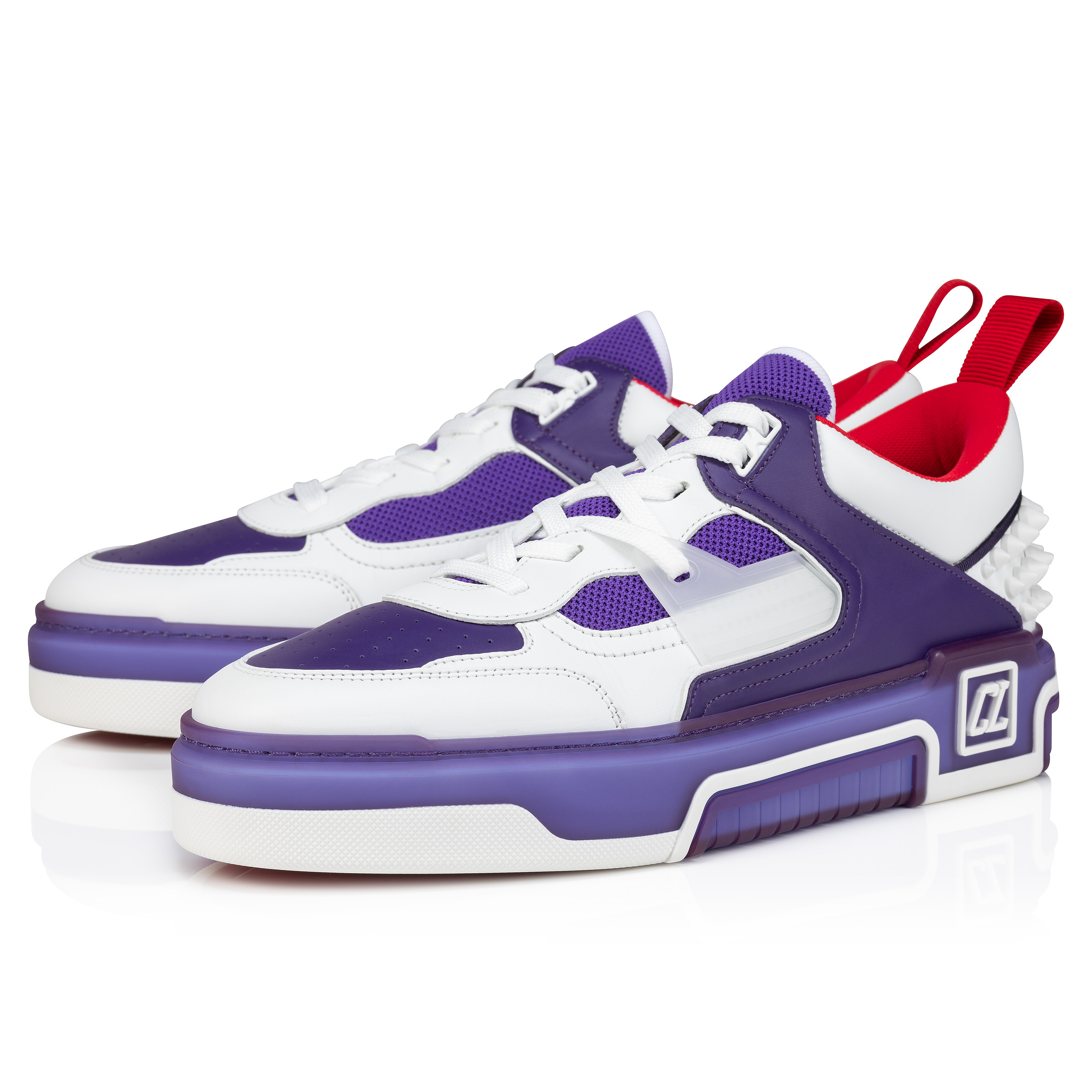 Astroloubi - Sneakers - Calf leather and suede - Black - Men